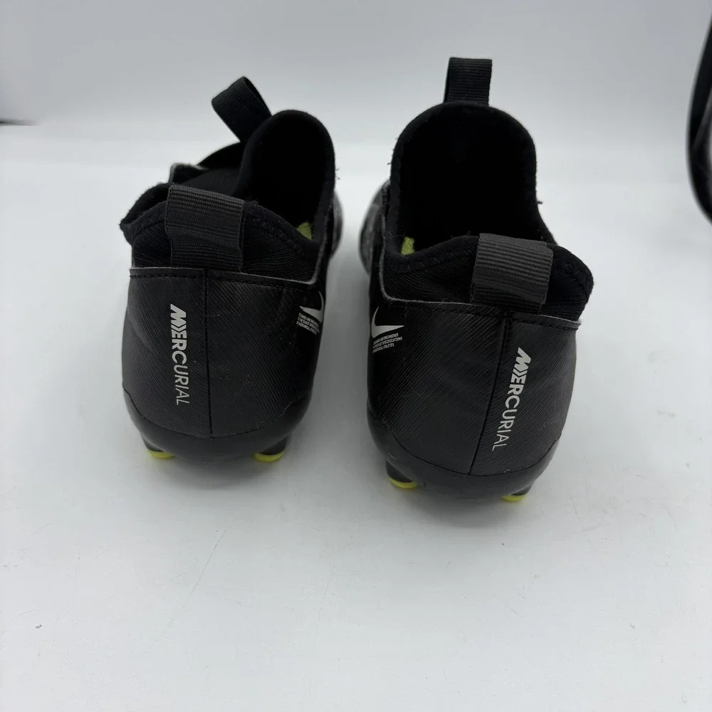Nike Jr Air Zoom Mercurial Soccer Shoes Youth 5.5 Y Black FG Cleats Futbol Boots